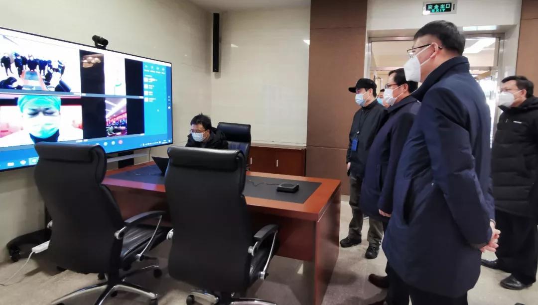 楊金成到七院、七一四所檢查指導疫情防控和復工復產工作