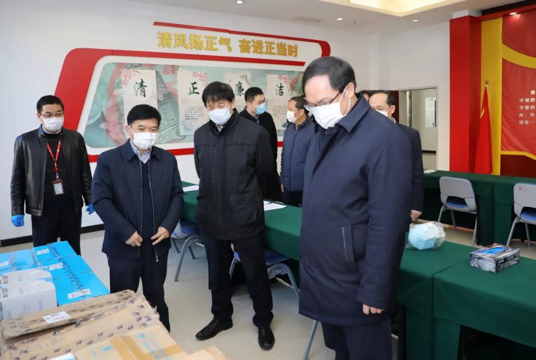 楊金成到七院、七一四所檢查指導疫情防控和復工復產工作