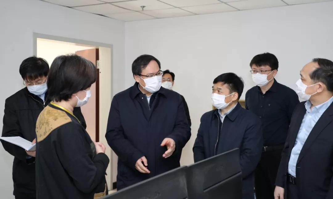 楊金成到七院、七一四所檢查指導疫情防控和復工復產工作
